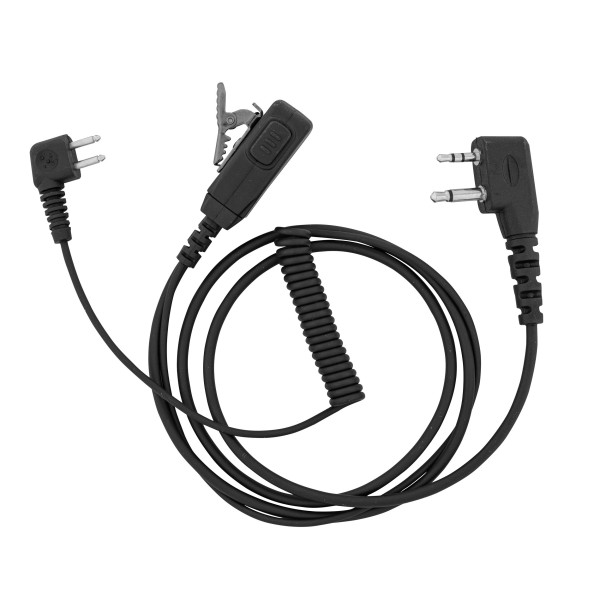 Cable de Liaison Talkie G9 Casque Peltor avec micro intégré