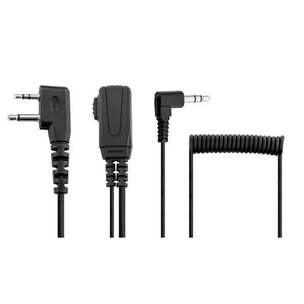 Cable de Liaison Talkie G9 Casque Peltor avec micro intégré