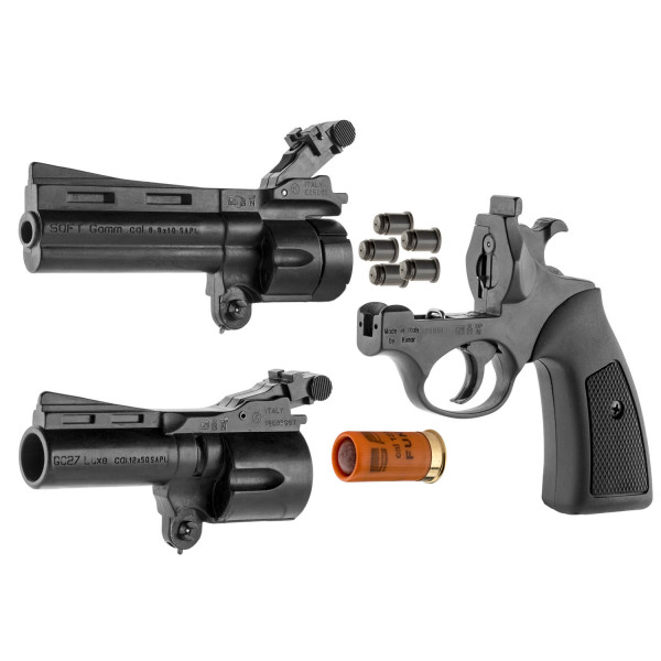 Pack Pistolet Gomm-Cogne SAPL GC27 Luxe  + 1 Boite 12/50 Chevrotine SAPL x 5 Cartouches