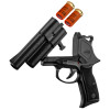Pack Pistolet Gomm-Cogne SAPL GC 54 Bronzé + 1 Boite de 5 Cartouches 12/50 SAPL Chevrotine