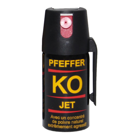 Aérosol Gel Poivre KO Jet Pfeffer