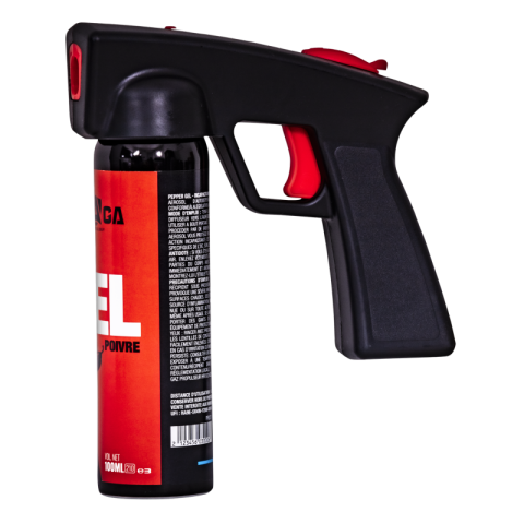 Bombe Red Pepper Pro 100Ml : Défense Prolongée et Efficace