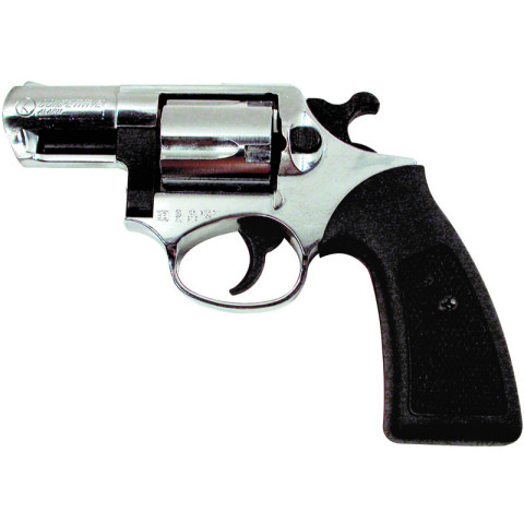 Revolver 9mm Chrome : Puissance et Sécurité pour Pros