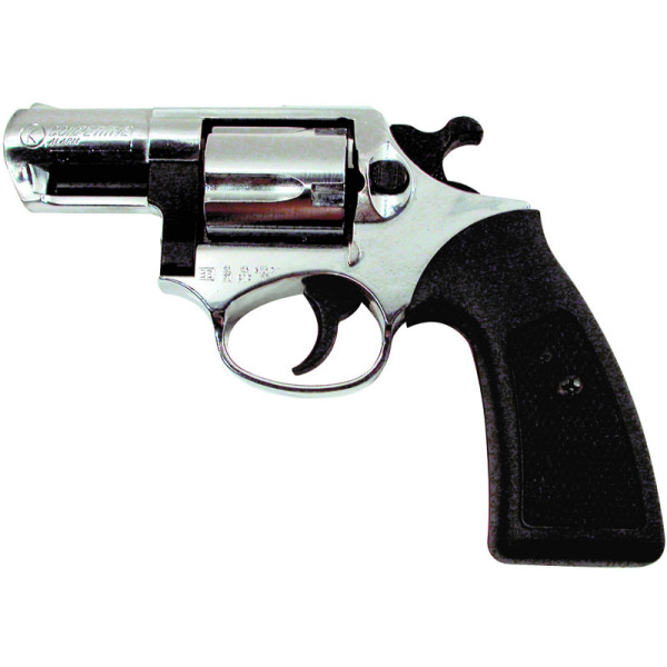 Revolver 9mm Chrome : Puissance et Sécurité pour Pros