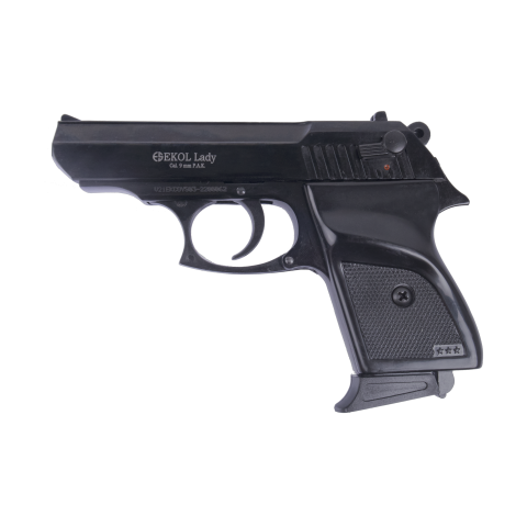 Pistolet Lady Noir 9mm PA : Compact, Léger et Polyvalent