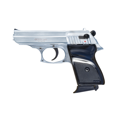 Pistolet Lady Chrome 9mm Pa : Compact, Sécurisé et Polyvalent