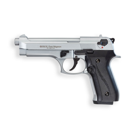 Pistolet Firat Magnum Chrome 9mm : Fiabilité et Polyvalence