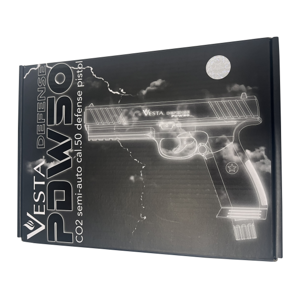 Pistolet PDW50 C50 Cal. 50 : Puissance et Légèreté pour Pros