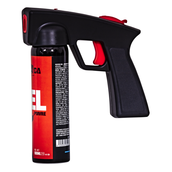Bombe Red Pepper Pro 100Ml : Défense Prolongée et Efficace