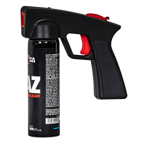 Bombe Gaz Praga CS Pro 100Ml : Sécurité Optimale et Portée Étendue