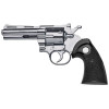 Revolver Python 4'' 9 mm Nickelé : Puissance et Maniabilité Optimales
