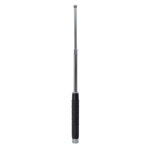 Matraque télescopique Armsco Silver 53 cm poignée caoutchouc