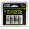 Cartouches Cal. 12/50 Chevrotine Élastomère Concorde Defender x4
