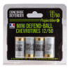 Cartouches Cal. 12/50 Chevrotine Élastomère Concorde Defender x4