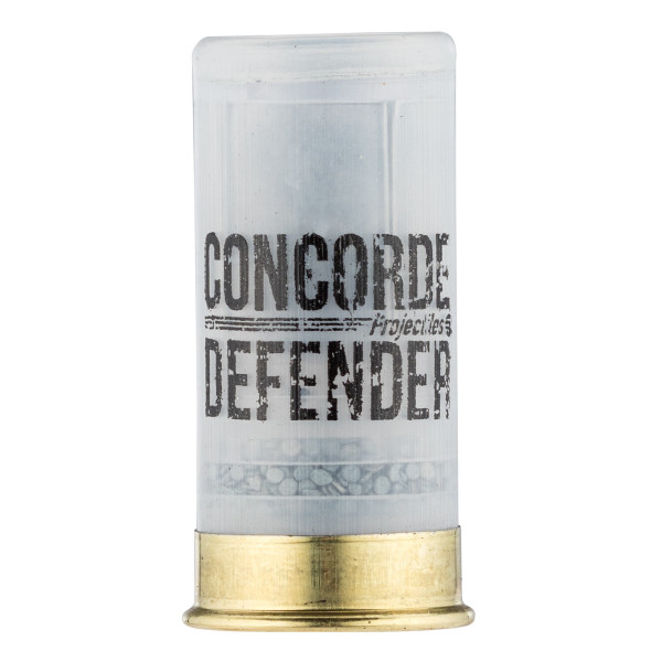 Cartouches Cal. 12/50 Chevrotine Élastomère Concorde Defender x4