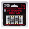 Cartouches Mini Defend-Ball Cal. 12/50 Balle Élastomère Bior