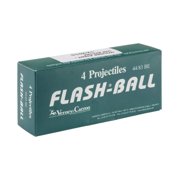 Cartouches Flash-Ball Cal. 44/83 Verney-Carron – Boîte x4