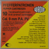 Cartouches 9mm PA Pepper Wadie – Lot de 10 gaz poivre
