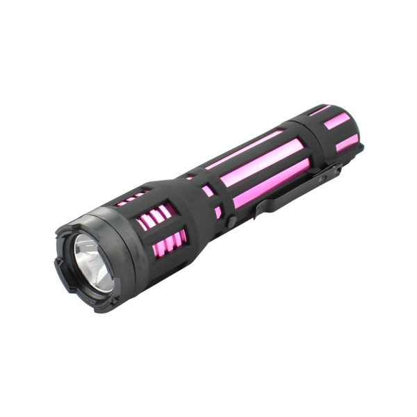 Shocker électrique Piranha rose avec lampe LED intégrée