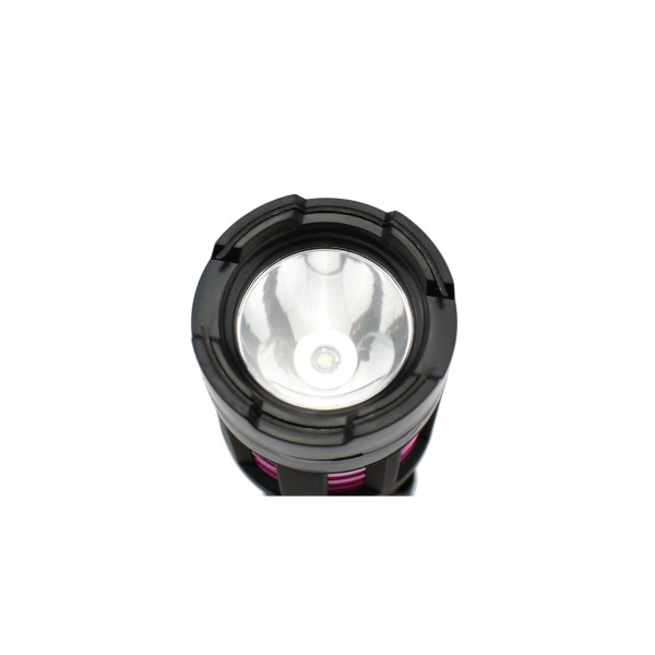 Shocker électrique Piranha rose avec lampe LED intégrée