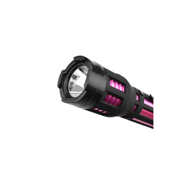 Shocker électrique Piranha rose avec lampe LED intégrée