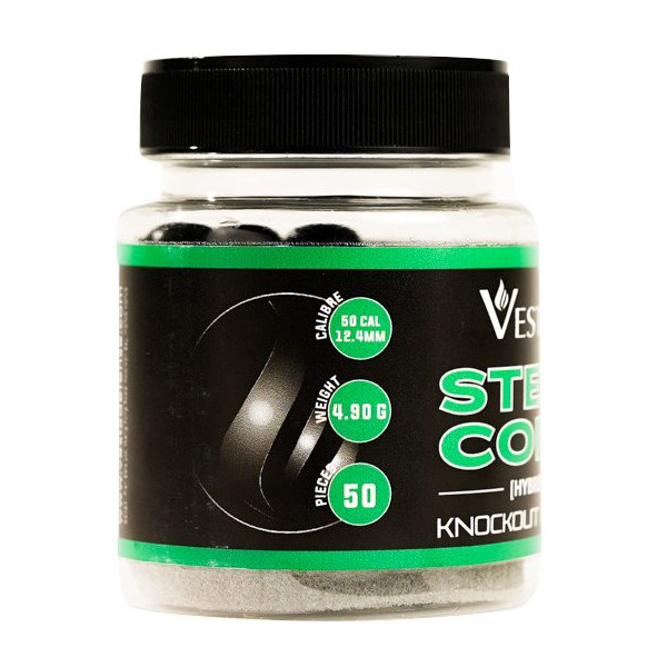 Billes Steel Core Cal.50 VESTA x50 – trajectoire fiable