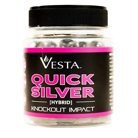 Billes Vesta Quicksilver cal.50 – lot de 50 munitions fiables