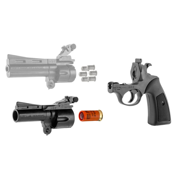 Pistolet Gomm-Cogne SAPL GC27 Luxe noir, défense fiable