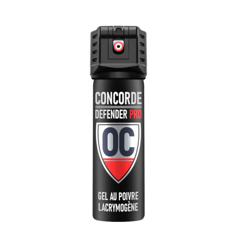 Aérosol lacrymogène Concorde Defender Pro – protection fiable