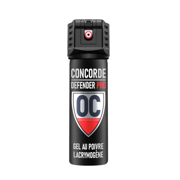Aérosol lacrymogène Concorde Defender Pro – protection fiable