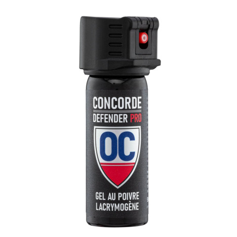 Aérosol lacrymogène Concorde Defender Pro – protection fiable