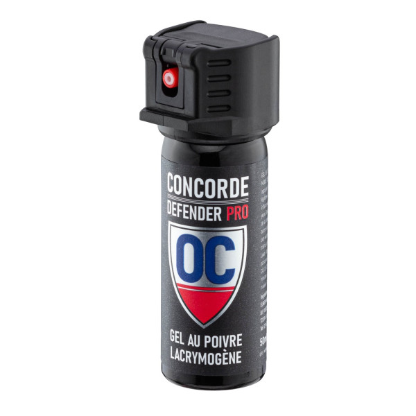 Aérosol lacrymogène Concorde Defender Pro – protection fiable