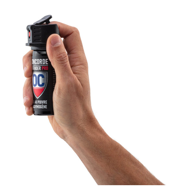 Aérosol lacrymogène Concorde Defender Pro – protection fiable