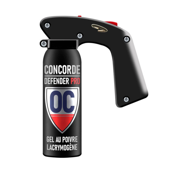 Concorde Defender Pro, aérosol CS/OC pour se défendre à distance