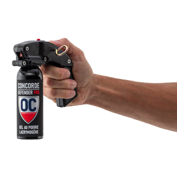 Concorde Defender Pro, aérosol CS/OC pour se défendre à distance