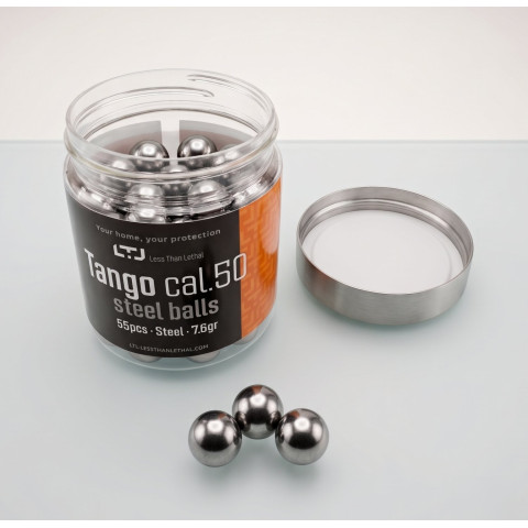 Billes LTL Tango Acier cal. 50 – 7,6 g – Lot de 55