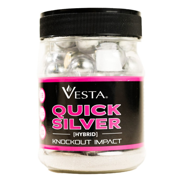Billes Vesta Quicksilver cal.68 x50 pour lanceur paintball