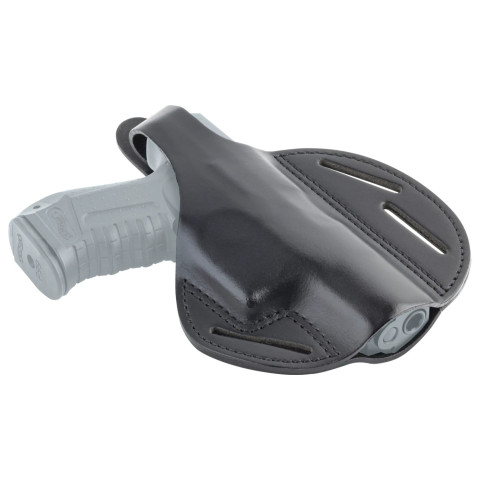 Holster cuir avec sangle de rétention Umarex pour Walther P99 et H&K P30