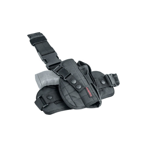 Holster de cuisse Umarex à rétention et sangle pour grands pistolets TP50 HDP50 CP88 1911 A1 M92 GPDA