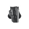 Holster paddle avec rétention à bouton Umarex pour S&W M&P9