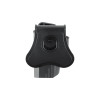 Holster paddle avec rétention à bouton Umarex pour S&W M&P9