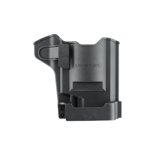 Holster paddle polymer T4E TR68 avec rétention à bouton et emplacement barillet