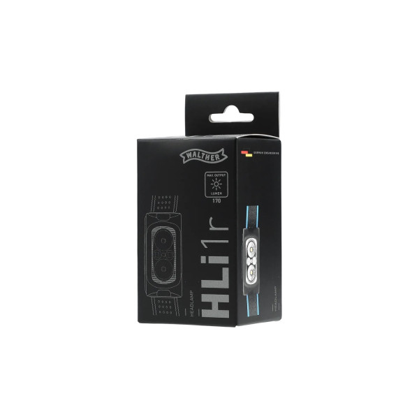 Lampe frontale rechargeable Walther HLI1R 170 lumens