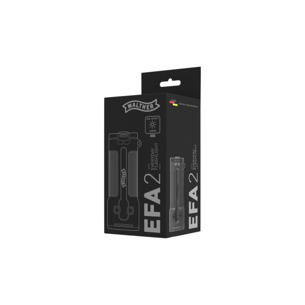 Lampe torche Walther EFA2 Everyday Flashlight A2 300 lumens