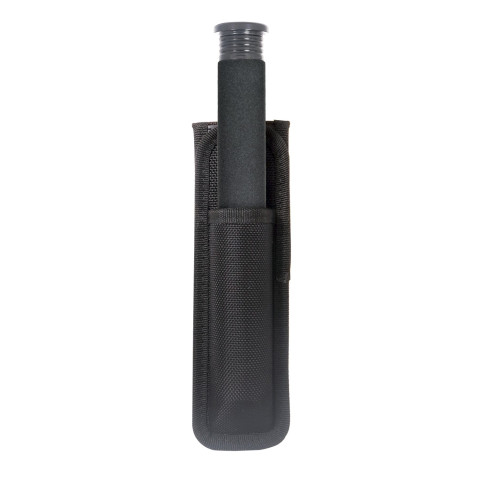 Matraque télescopique Clovx 21 pouces acier trempé avec étui 360° et bouton poussoir