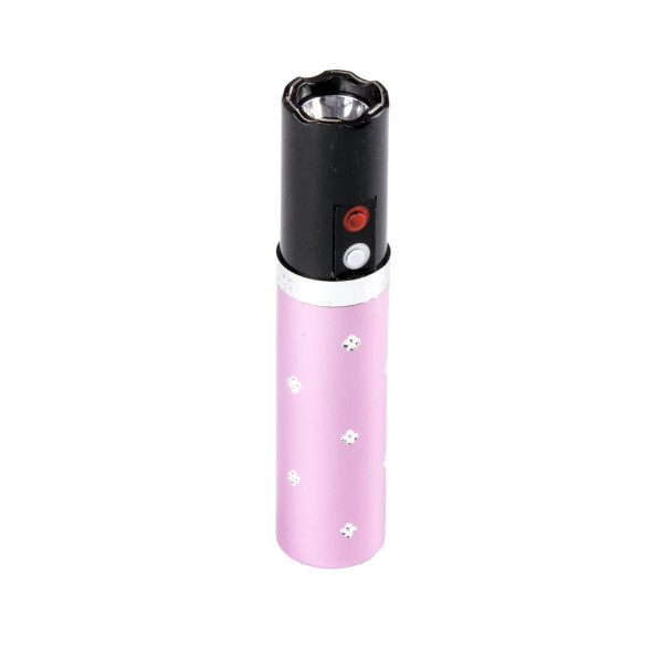 Shocker électrique forme rouge à lèvres UX Rose Métallique 2 000 000 V